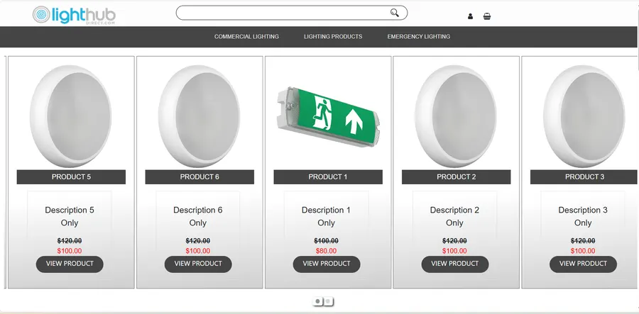 LightHub Services Website